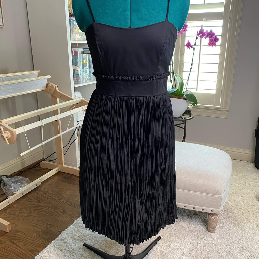 Black cocktail dress